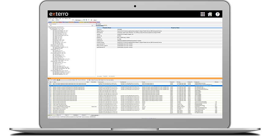 screenshot of FTK Forensic Toolkit